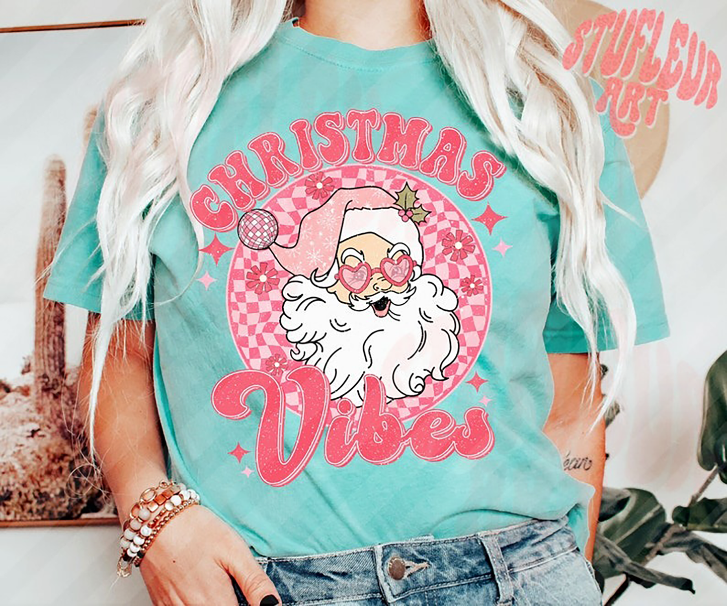 Retro Christmas png Bundle, pink Christmas png, groovy christmas svg, christmas shirt design, christmas, pink santa png, sublimation download - Jumbosvg