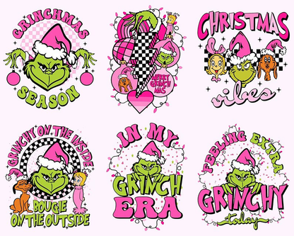 Retro Pink Christmas PNG Bundle, pink Christmas png, Christmas png, christmas shirt design, christmas bundle, Christmas Sublimation Designs - Jumbosvg