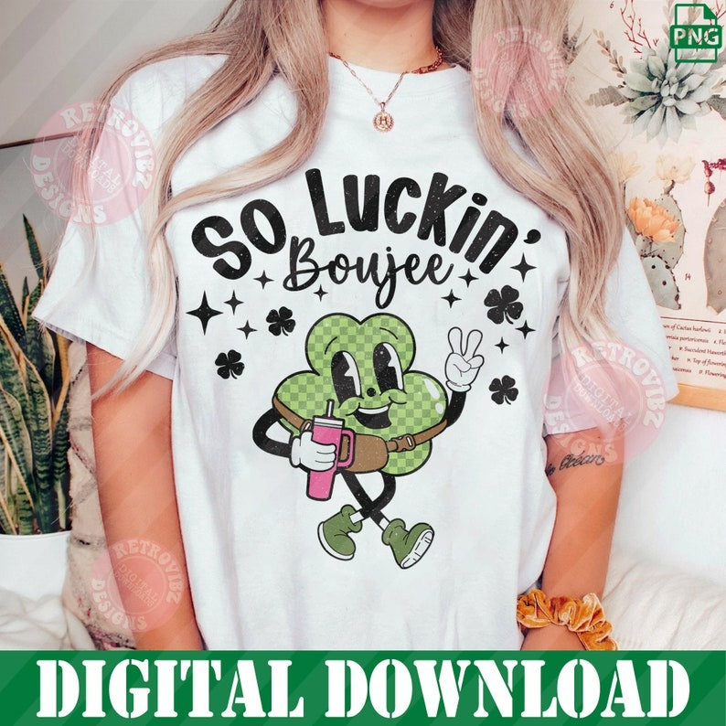 Retro St Patricks Day PNG Bundle, Kids png Bundle Sublimation mama png designs Bundle, Lucky vibes png, Shamrocks png Kids St Pattys day png