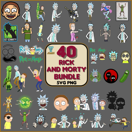 RickAndMortyBundlePng