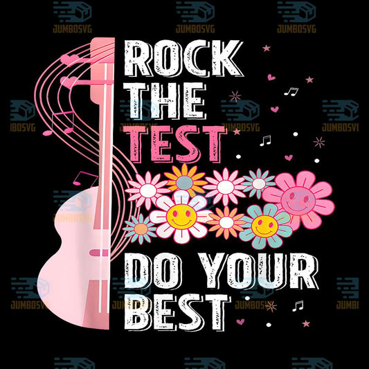 Rock-The-Test-Do-Your-Best-Png