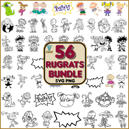 Rugrats Bundle Svg - Jumbosvg