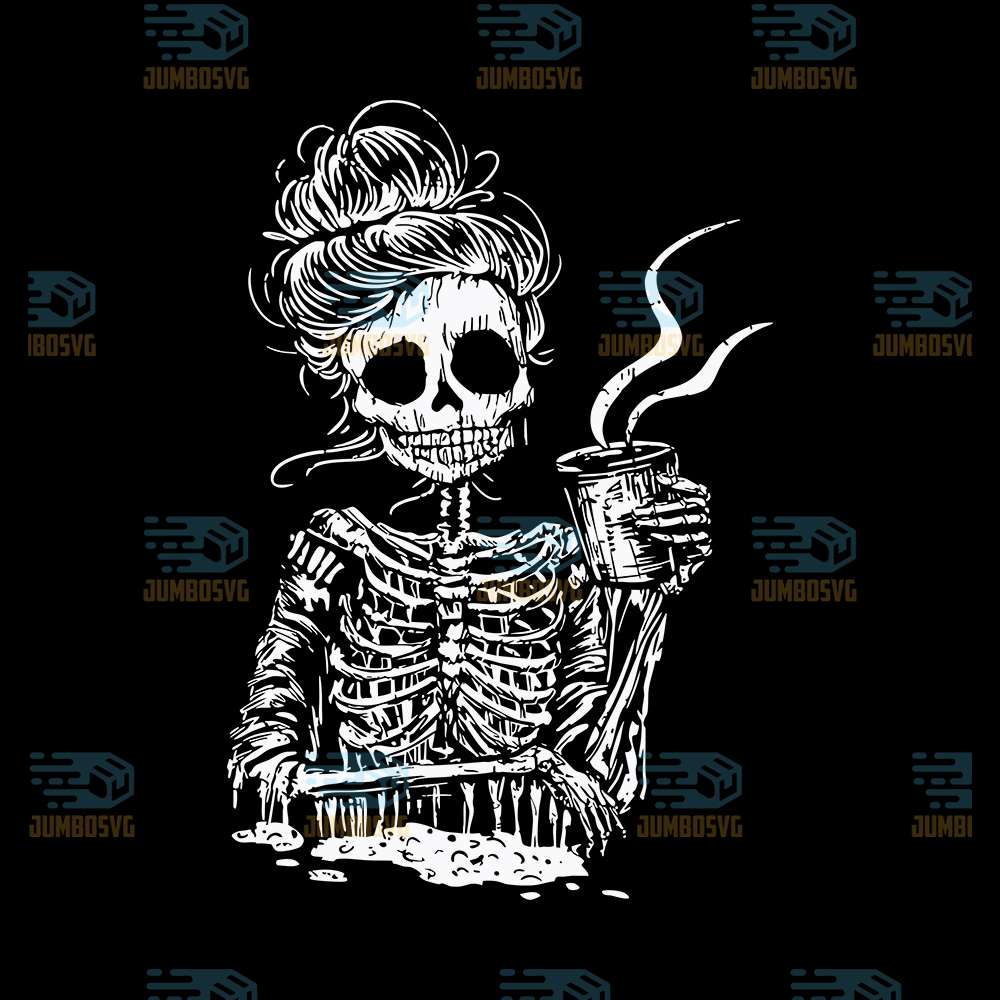 Running-On-Coffee-And-Dry-Bones-Svg