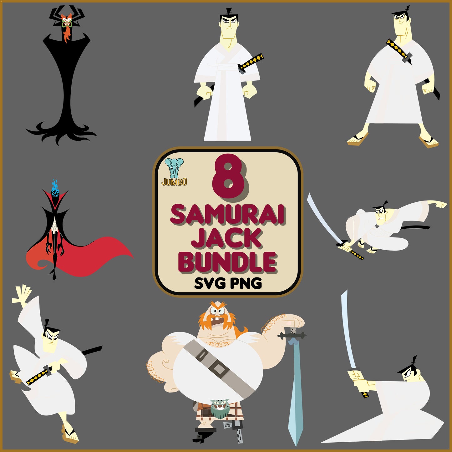 SamuraiJackBundleSvg