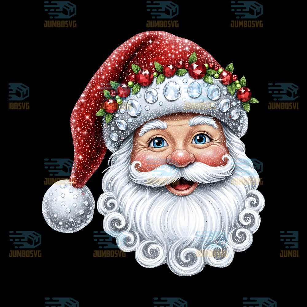 Santa-Bling-Bling-Christmas-Png