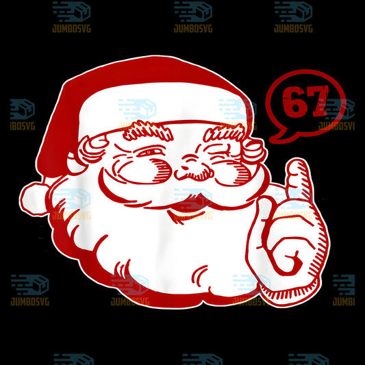 Santa-Says-Six-Seven-Christmas-67-Xmas-Png