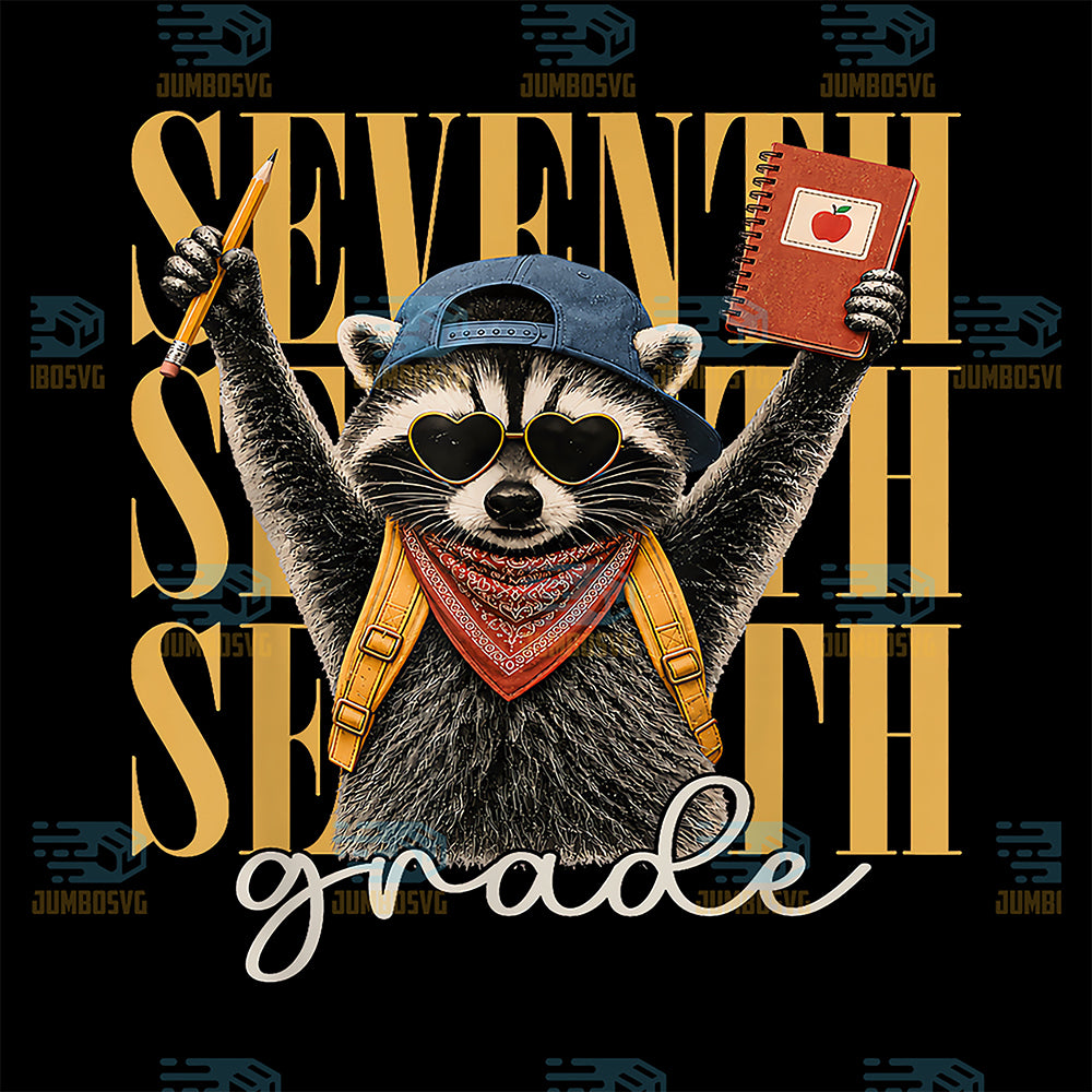 Seventh-Grade-Boys-Team-7th-Grade-Raccoon-Back-To-School-Svg