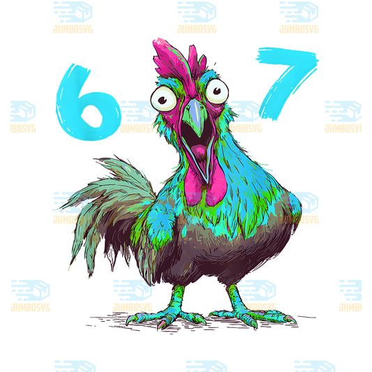 Six-Seven-67-Italian-Chicken-Brainrot-67-Gamer-Meme-Png