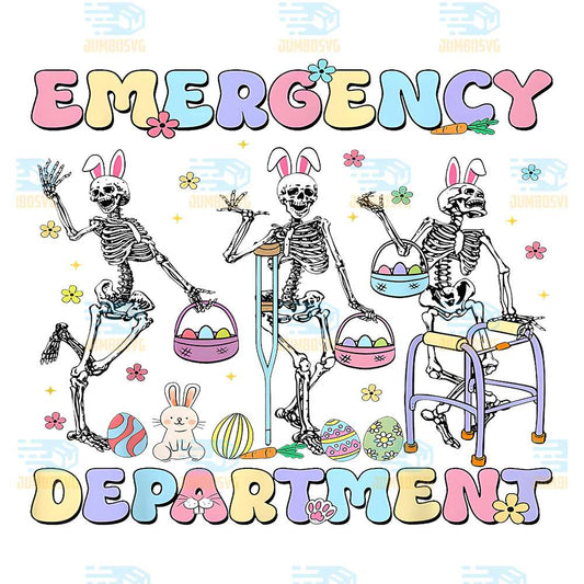 Skeleton-Dancing-Easter-Emergency-Department-Png