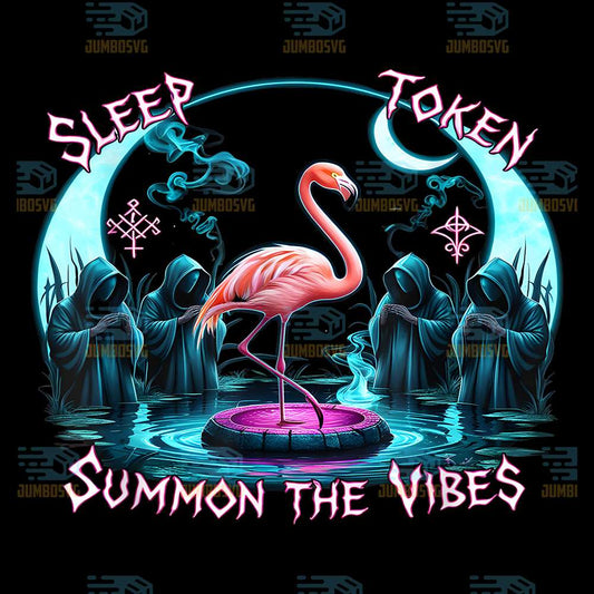 Sleep-Token-Summon-The-Vibes-Flamingo-Ritual-Png