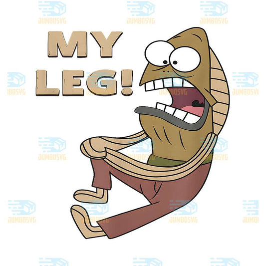 SpongeBob-SquarePants-Fred-The-Fish-My-Leg-Png