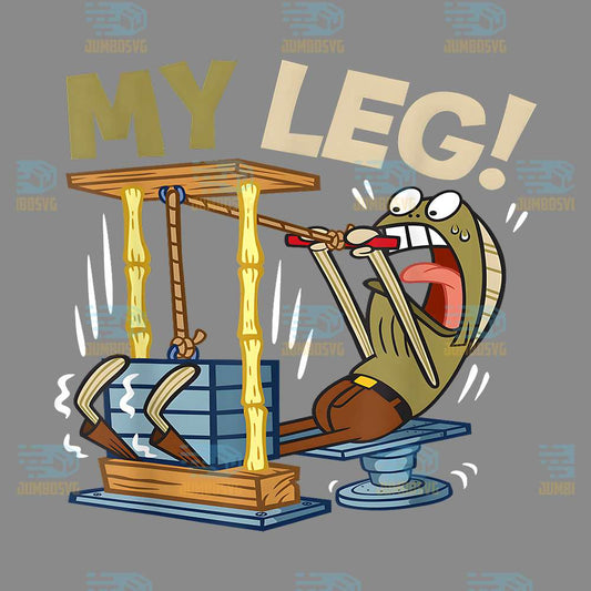 SpongeBob-SquarePants-My-Leg-Legs-Day-Weight-Lifting-Bodybuilding-SpongeBob-Gym-Png