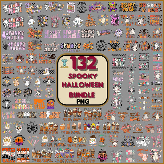 SpookyHalloweenPngBundle