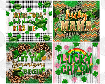 St. Patrick's Day tumbler png sublimation design bundle, Happy St. Patrick's Day png, tumbler bundle png, sublimate designs download