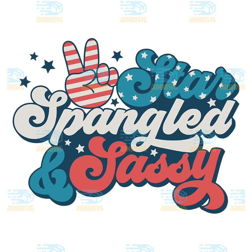 Star-Spangled-And-Sassy-4th-Of-July-Svg