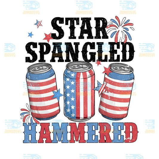 Star-Spangled-Hammered-4th-Of-July-Png