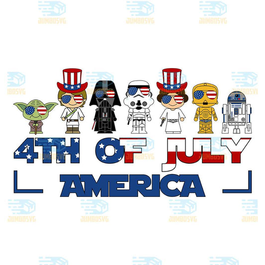 Star-Wars-4th-Of-July-America-Svg