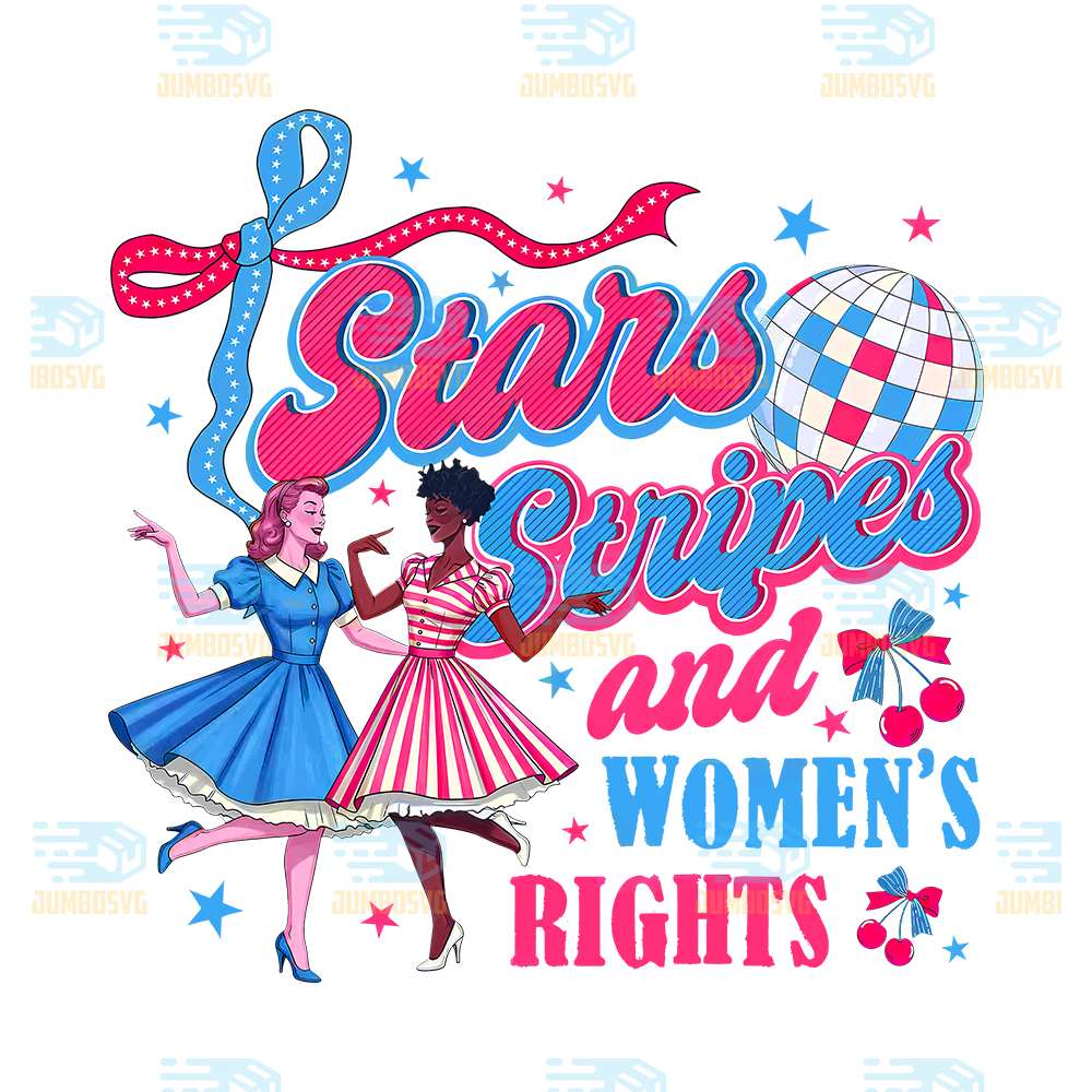 Stars-Stripes-And-Women-s-Rights-4th-Of-July-Png