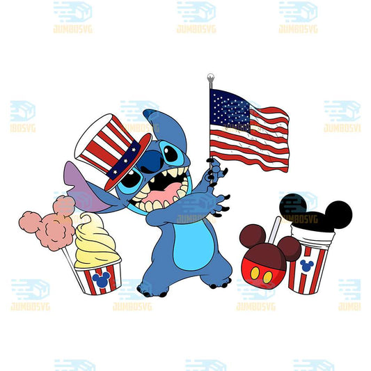 Stitch-4th-Of-July-Svg