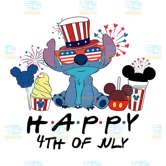 Stitch-America-Happy-4th-Of-July-Png