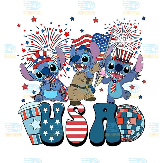 Stitch-Usa-America-4th-Of-July-Png
