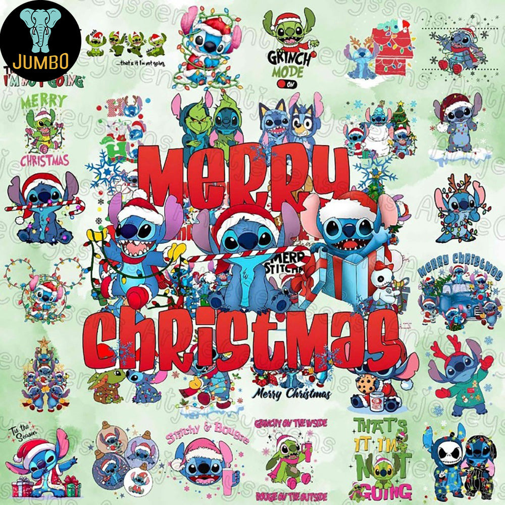 StitchChristmasCharactersPngBundle_1