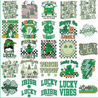 St patricks day png Mega Bundle, Retro St Patricks png designs bundle, St patricks day png, St patty's png bundle, png file for sublimation