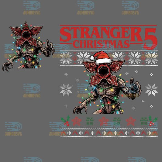 Stranger-Christmas-Monster-Png