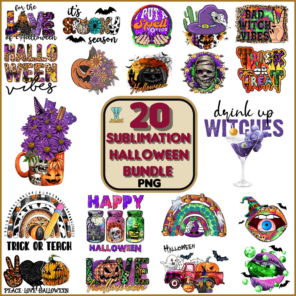 SublimationHalloweenBundlePng