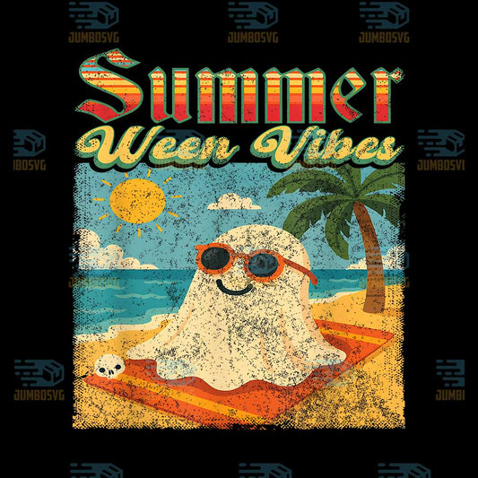 Summer-Ween-Vibes-Ghost-Funny-Summer-Halloween-Png
