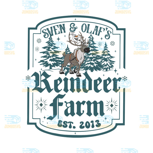 Sven-And-Olaf-s-Reindeer-Farm-Est-2013-Christmas-Svg
