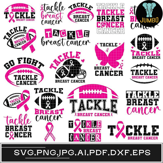 TackleBreastCancerSvgBundle