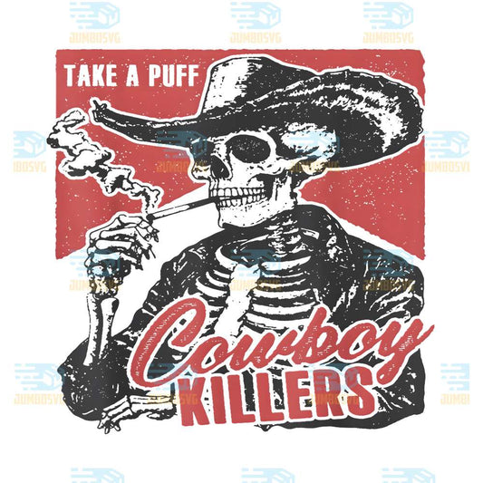 Take-A-Puff-Cowboy-Killers-Skeleton-Png