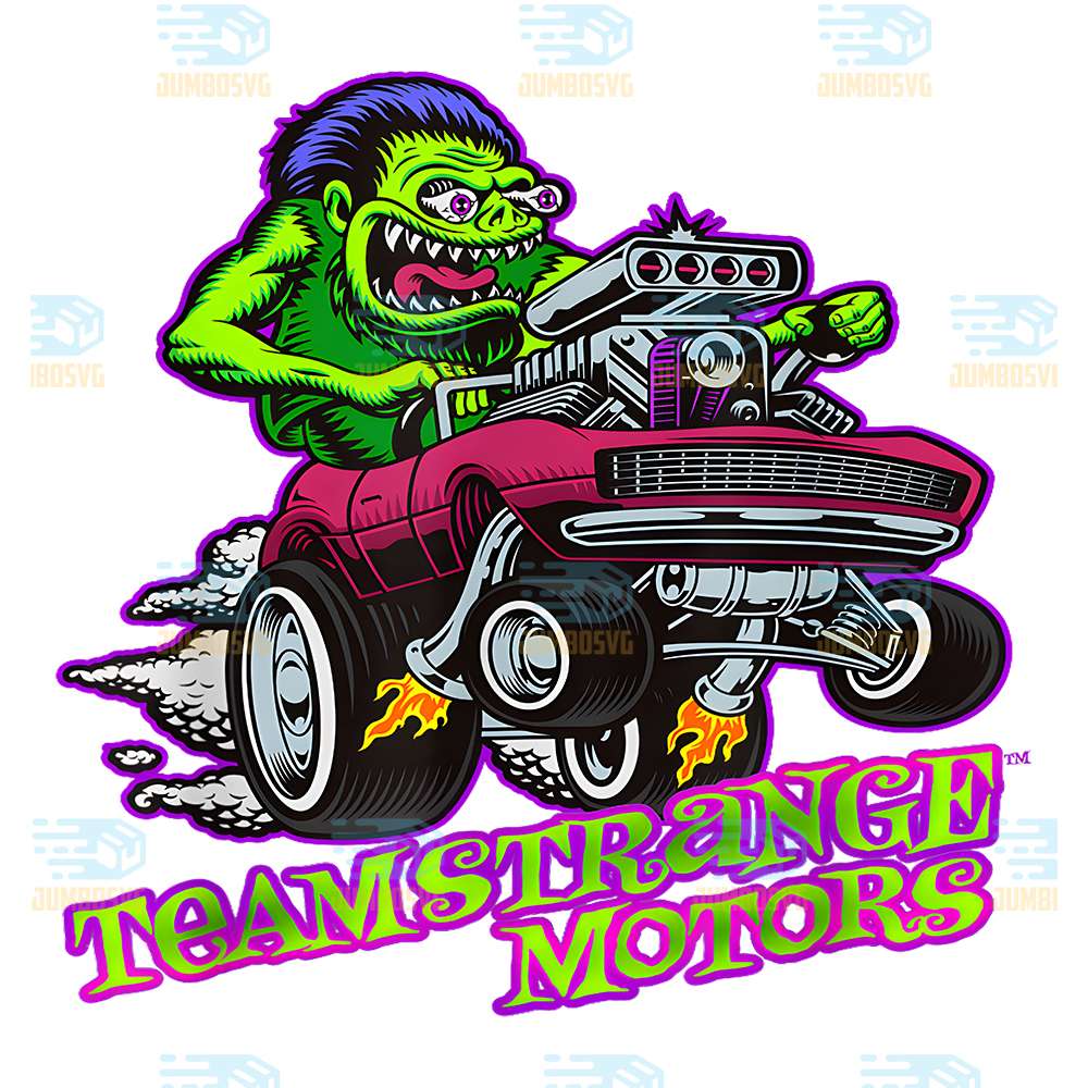Teamstrange-Motors-Monster-Car-Png