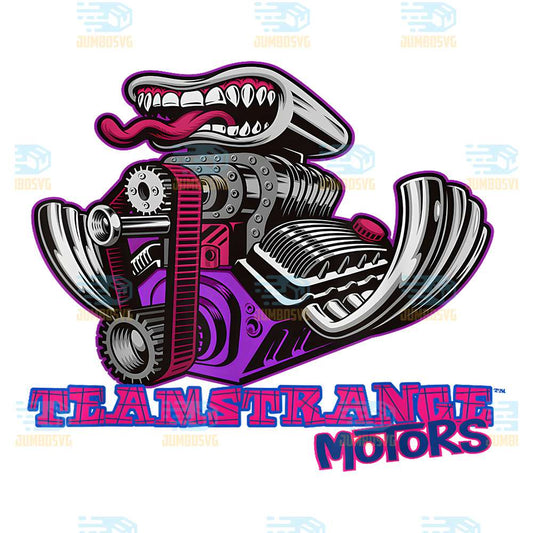 Teamstrange-Motors-Screamin-Motor-Png
