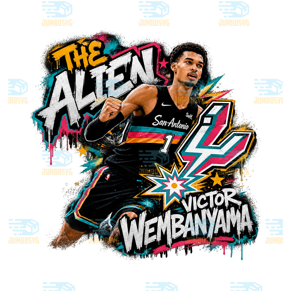 The-Alien-Victor-Wembanyama-Png