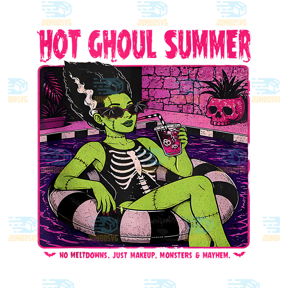 The-Bride-Frankenstein-Monster-Hot-Ghoul-Summer-Png
