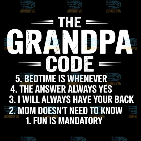 The-Grandpa-Code-Svg