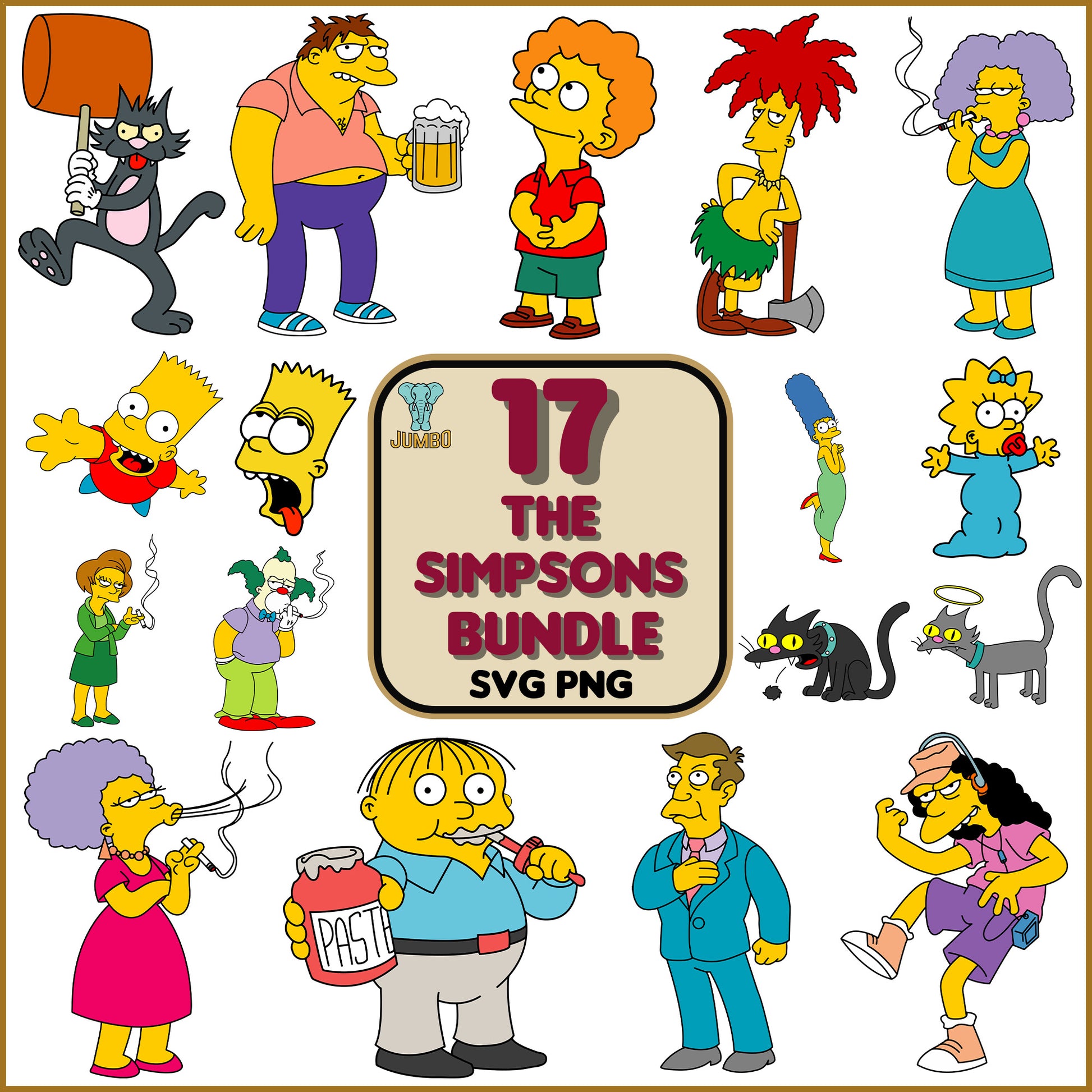 TheSimpsonsBundleSvg