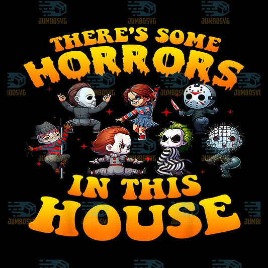 There-s-Some-Horrors-in-This-House-Funny-Horror-Characters-Png