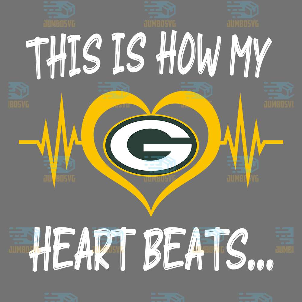 This-Is-How-My-Heart-Beats-Green-Bay-Packers-Png