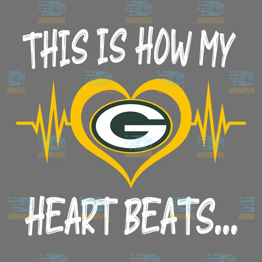 This-Is-How-My-Heart-Beats-Green-Bay-Packers-Png