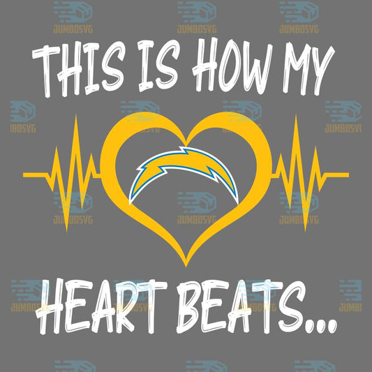 This-Is-How-My-Heart-Beats-Los-Angeles-Chargers-Png