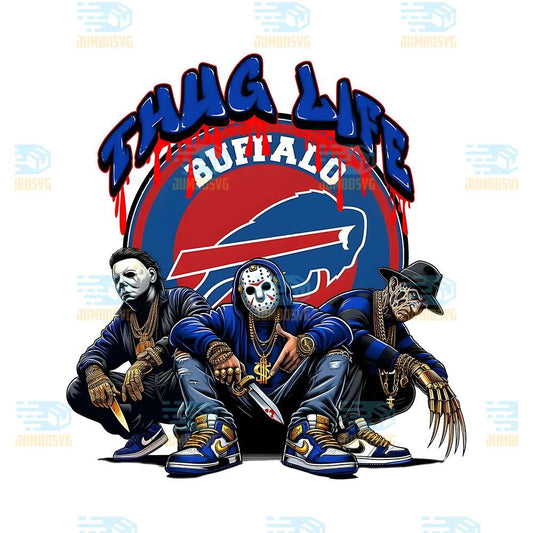 Thug-Life-Buffalo-Horror-Movies-Png