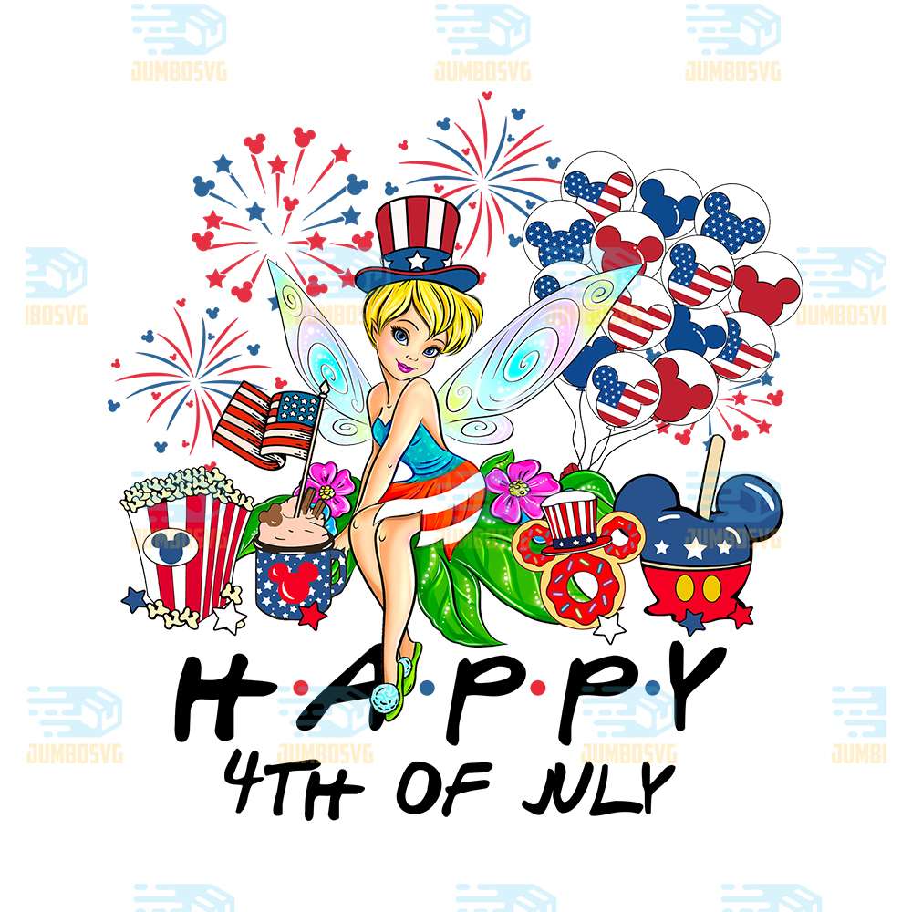 Tinkerbell-America-Happy-4th-Of-July-Png