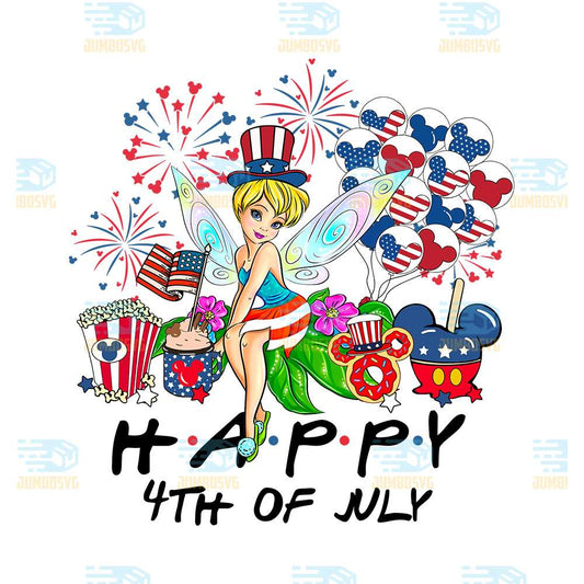 Tinkerbell-America-Happy-4th-Of-July-Png