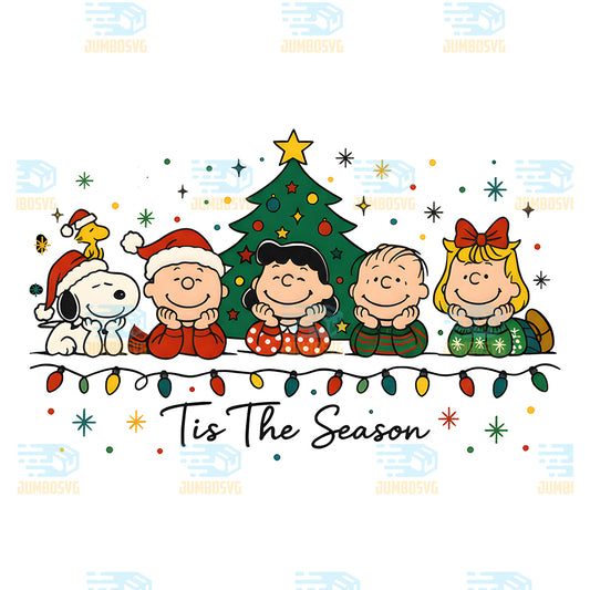 Tis-The-Season-Snoopy-Tree-Christmas-Png