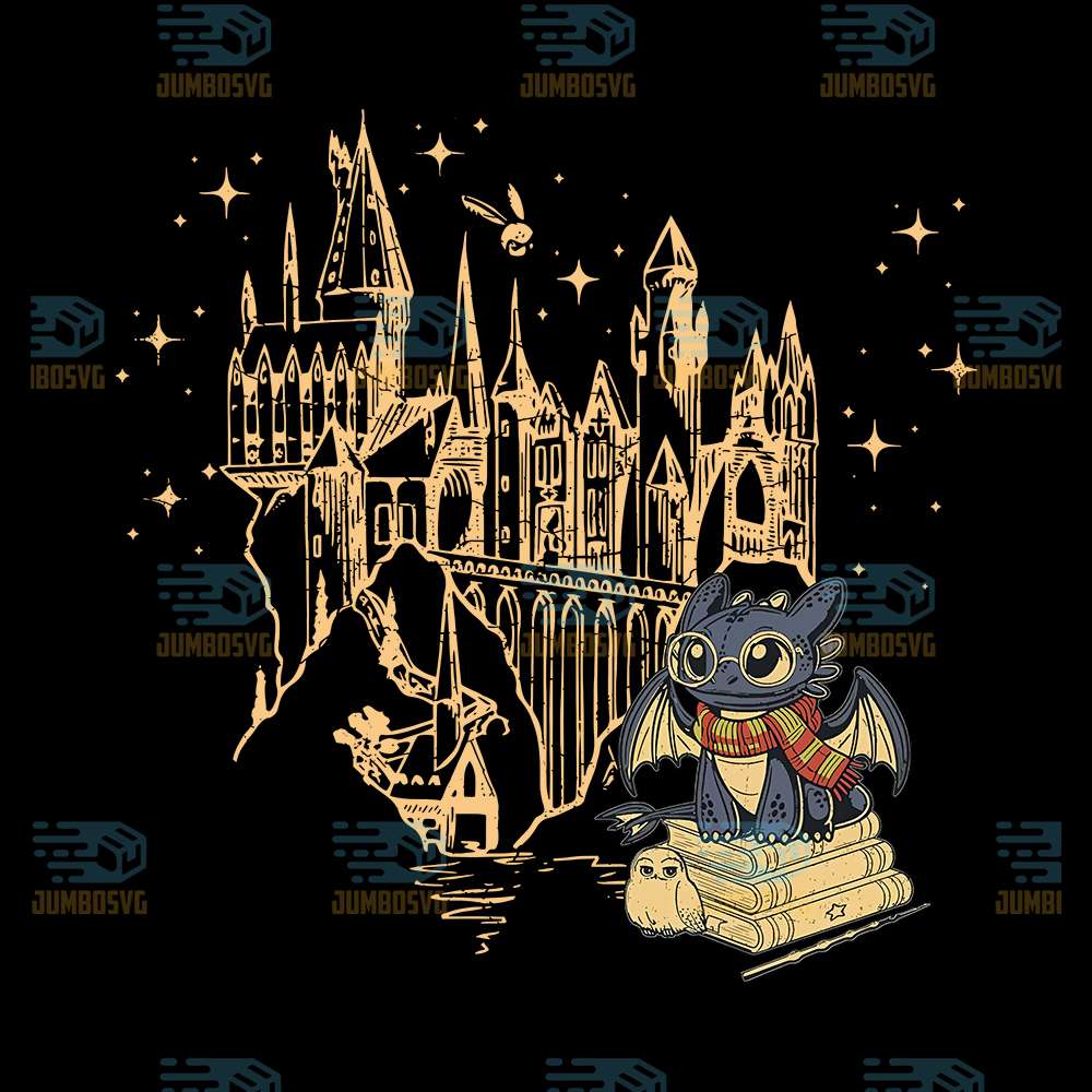 Toothless-Hogwarts-Png