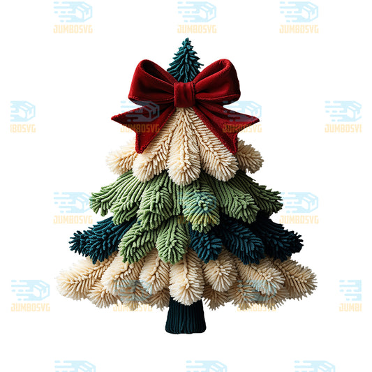 Tree-Yarn-Crochet-Christmas-Png
