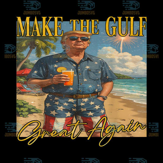 Trump-Make-The-Gulf-Great-Again-Gulf-Of-America-2025-Png